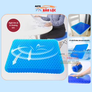 Đệm Ngồi ɡel lưới 3D Thoáng Khí Tuần Hoàn Tiện Lợi - Nệm Ngồi Ghế Văn Phòng Ghế Làm Việc