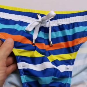 QUẦN BƠI NAM TAM GIÁC SỌC NGANG ĐỒ BƠI NAM H22