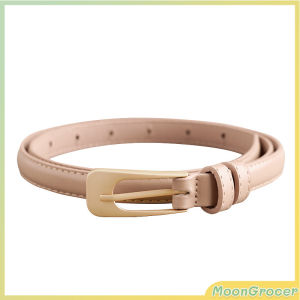 M.G.【Ready in Stock】 Belt Women’s Belt Vintage Fashion Women Ladys Belts Metal Buckle Decorative Belt for Jeans & Dress