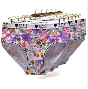 Fat Women Daily Wear Cotton Underwear Plus Size Ladies Large Soft Elasticity Panties 女内裤