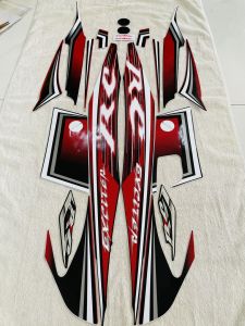 Bộ tem decal dán xe máy Yamaha Exciter Rc đời 2010 màu đỏ zin thái siêu đẹp