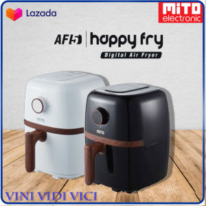 NEW AIR FRYER MITO AF5 AIR FRYER Wood Series Kapasitas 4 Liter - GARANSI RESMI 1TH