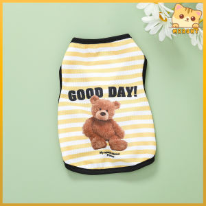 Kucing Anjing Kelinci Lucu Murah Motif Model Alfabet Bahan Katun T-shirt Kucing Anjing Kelinci