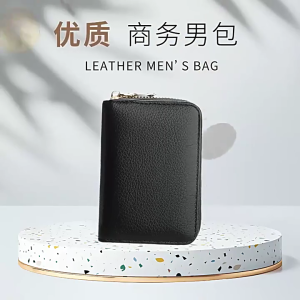 Credit Card Holder RFIDS Blocking Card Case WalletZippers Card Case Holder Small Accordion Wallet Card Organizer Case