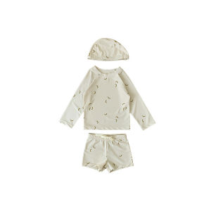 ชุดว่ายน้ำแขนยาวสำหรับเด็กผู้ชายUPF50 + ชุดป้องกันผื่นแห้งเร็ว