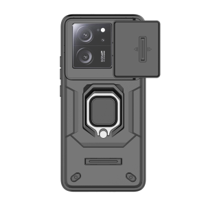 Ốp lưng Xiaomi 13T / 13T Pro / 14T / 14T Pro / Redmi K60 Ultra nắp trượt che Camera giá đỡ mặt lưng cao cấp