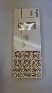 MONTE PAYET Batu Kristal Kaca Berlian Bentuk Matahari Sejenis Swarovski Super Size 10mm per Lusin