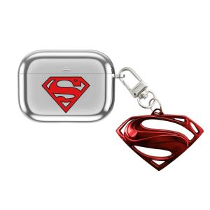 适用于AirPods 4 Batman Superman design fit for AirPods 1/2/3 / Pro / Pro 2 drop resistant shock absorbing Bluetooth protection electronic plating TPU silicone soft cover for Bluetooth headphones protection audio accessories