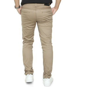 (FREE GIFT) Raindoz x Coverago - VPM 003 Celana Chino Panjang Slimfit Casual Pria Cotton Mocca