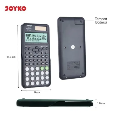 KALKULATOR CC 67 SCIENTIFIC 552 FUNCTIONS JOYKO