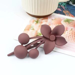 [Elegant and Versatile] Flower Duckbill Hair Clip Side Hair Accessory Vintage Stylish Versatile Headwear