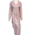 set kebaya kutu baru panjang selutut kebaya wisuda hijab kekinian setelan kebaya brokat jumbo Ld 120. 