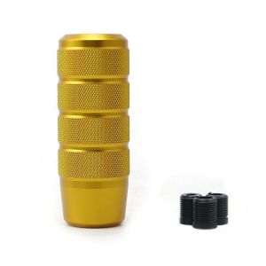 ST78FXHTC Knurled ปุ่มปรับเกียร์ อลูมิเนียมอลูมินัม กันลื่น เกียร์ธรรมดา อุปกรณ์เสริมสำหรับรถยนต์ 95mm ครับ หัวจับเกียร์