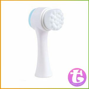 Thai Dee แปรงทำความสะอาดหน้า 2 ด้าน ที่ขัดหน้า ลดสิวเสี้ยน ทำความสะอาดผิวหน้า พกพาสะดวก Face brush