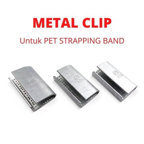 Metal Clip PET Strapping Band/Klem Baja Gripper/Gesper Klem Metal