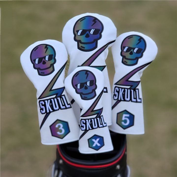 Golf Club Headcover SKULL Golf Woods Headcovers Covers For Driver