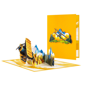 Lời chúc mừng sinh nhật máy bay 3D cho nam giới bất ngờ bật lên thiết kế cho cha con trai chồng ông nội với phong bì