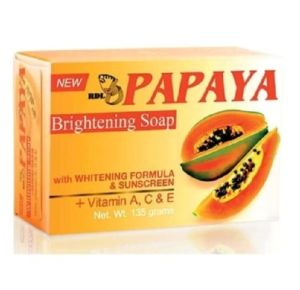 SABUN PAPAYA RDL BRIGHTENING SOAP 100% ORIGINAL 135 GRAM BPOM RESMI