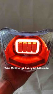 LAMPU DEPAN SUPRA FIT NEW KTL DAYMAKER LED 4 LENSA