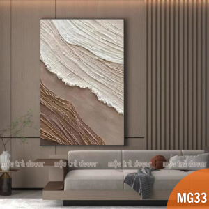 Tranh trừu tượng khổ lớn vải canvas có kèm khung composite cao cấp tặng đinh treo tranh nhiều mẫu - Làm theo yêu cầu