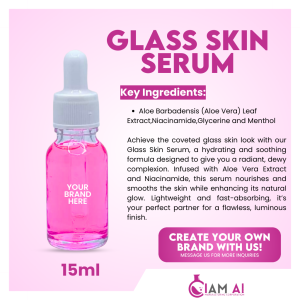 Glass Skin Serum 15ml -  Brightening Moisturizing and Glow-Boosting