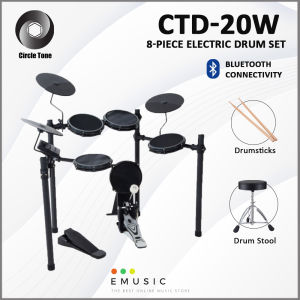 CircleTone CTD-20W 8-Piece Compact Electronic Drum Kit