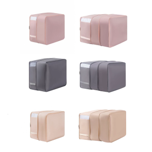 Space Saving Designs Self Compression Organizers Accessory for Comforter Storage Bag Duvet Quilt Pillows Blankets