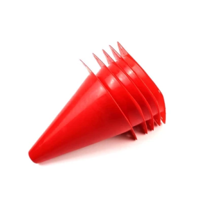 6Pcs/12Pcs Football Training Cones 18cm Sport Activity Traffic Sign Cone Barrier Safety Agility Cone Portable