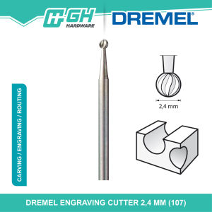 [ GH HARDWARE ] DREMEL Engraving Cutter 2.4 mm ( 107 )