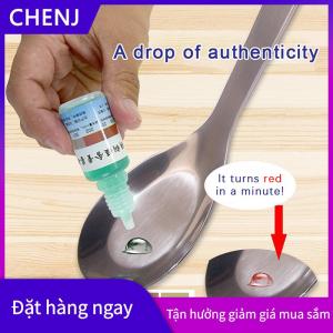 CHENJ 12Ml 201 304 Thép Không Gỉ Phát Hiện Chất Lỏng Nhận Dạng Nội Dung Nhanh Chóng Phân Tích Kiểm Tra Thuốc Nhanh Chóng Thuốc Thử Phân Tích