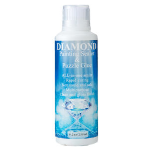 250ml Diamond Painting Sealer Permanent Hold Shine Effect Agent
