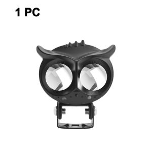 Waterproof Mini Driving Light Motorcycle Light Dual Colors Led Motorcycle Auxiliary Light