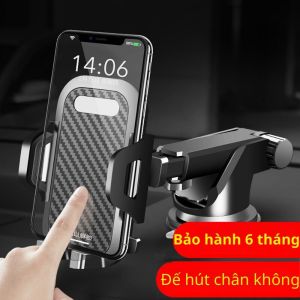 Giá đỡ điện thoại ô tô xoay 360 độ gắn được trên taplo kính lái và cửa gió điều hòa