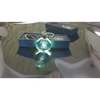 PROTON CAR LOGO 3D CAR LED KEYCHAIN