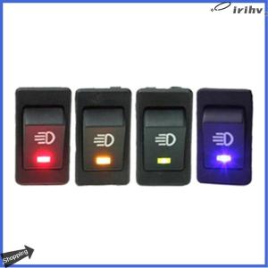 【jianzhanqinl】 ไฟ LED 35A สีฟ้า12V สวิตช์ปรับเปลี่ยนรถยนต์ทางทะเลสวิตช์ไฟตัดหมอกเรือสวิตช์โยก