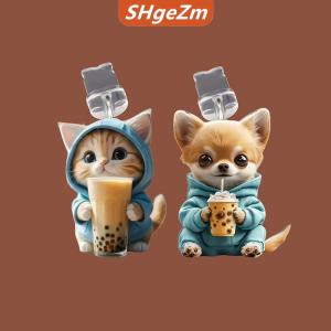 [COD] SHgeZm Dễ thương 2D Mèo điện thoại chống bụi cap phí cổng cắm cho iPhone loại C bụi bảo vệ Stopper accessorie