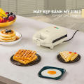 (Duy nhất 20h 04.05-07.05)Máy nướng kẹp bánh mỳ 3 trong 1 Elmich SME-8578. 