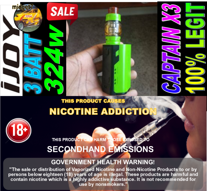 IJOY Captain X3 Mod Kit | Lazada PH