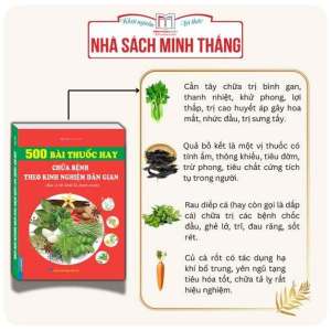 500 bài thuốc hay chữa bệnh theo kinh nghiệm dân gian