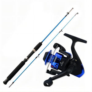 Suke [พร้อมส่งในไทย]คันเบ็ดตกปลา 1.2M/1.5M และอัตราทดเกียร์ 5.2: 1 คันเบ็ดตกปลาแบบรีลครบชุดเบ็ตตกปลาคบ1ชุดเบ็ดตกปลาคบชุดคันเบ็ดตกปลาเบ็ดตกปลา