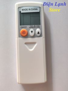 Remote máy lạnh mitsubishi electric nắp trượt. (Tặng kèm cặp pin).