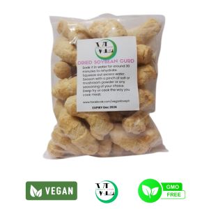 Soya Bean Curd Curls   Sobatiao (gluten-free soya bean curd) tastes like chicken
