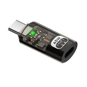 Type C Male To Female Adapter USB C Extender For PD45w Fast Charging Listening And Call 480Mbps Data Transfer