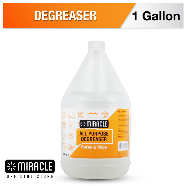 Miracle All Purpose Degreaser 1 Gallon Lazada PH