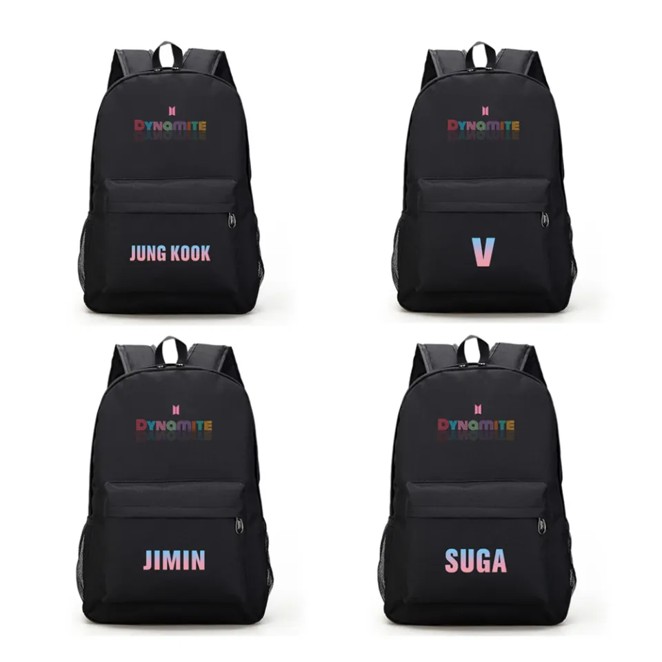 BTS Dynamite beg beg sekolah beg perjalanan BTS Dynamite Backpack