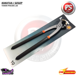 Tang Catut / Tang Kakatua / Tang Gegep 10" Serbaguna Tower Pincers Alat Cabut Paku Potong Kawat Dan Lainnya Presisi Anti Slip
