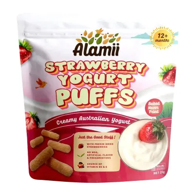 Alamii Strawberry Yoghurt Puffs