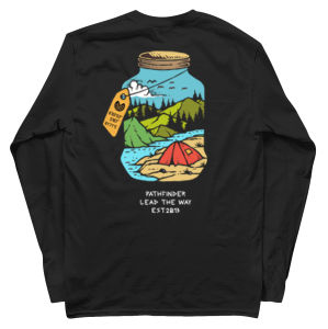 Pathfinder Kaos Pria Lengan Panjang Jumbo Baju Distro Cowok Keren Terbaru 2023 T-Shirt