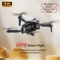 K811 MAX 2 Battery Drone 4K Dual Camera Zoom 50x WiFi GPS High Quality Professional Content. 
