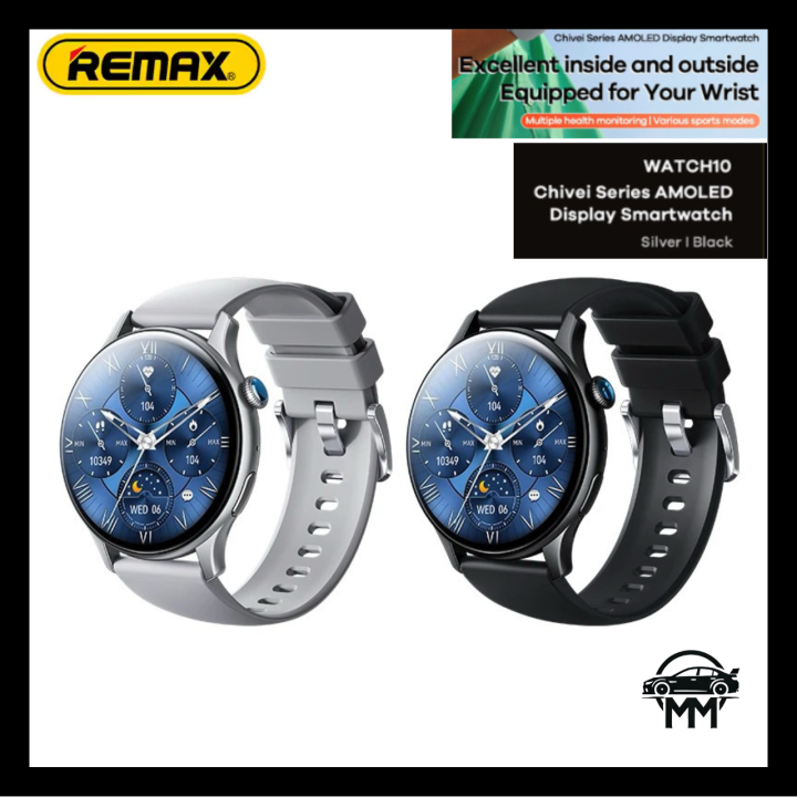 REMAX Chivei Series High-Resolution AMOLED Smartwatch with Bluetooth ...